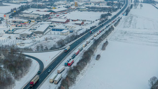Die Glätte in Hessen im Ticker: Langsam wird es besser