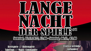 Am Wochenende: Lange Nacht der Spiele in Fulda