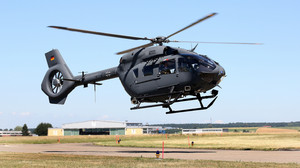 Bundeswehrübung mit Kampfhubschraubern im Vogelsberg