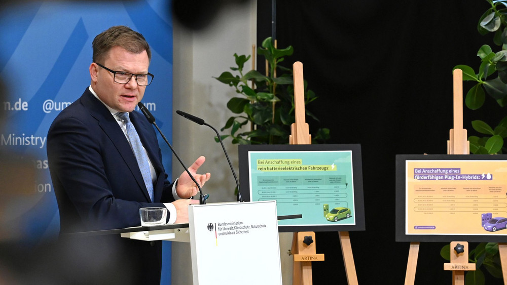 Bundesumweltminister Carsten Schneider