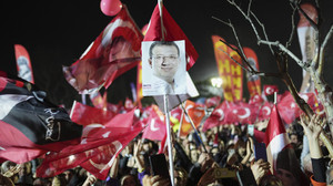 Kundgebung in Frankfurt für Demokratie in der Türkei