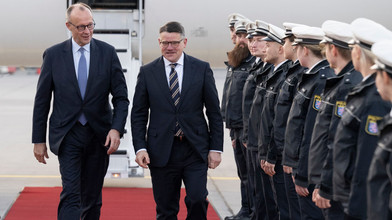 Merz in Hessen: «Das neue Deutschland-Tempo»