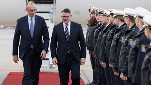 Merz in Hessen: «Das neue Deutschland-Tempo»