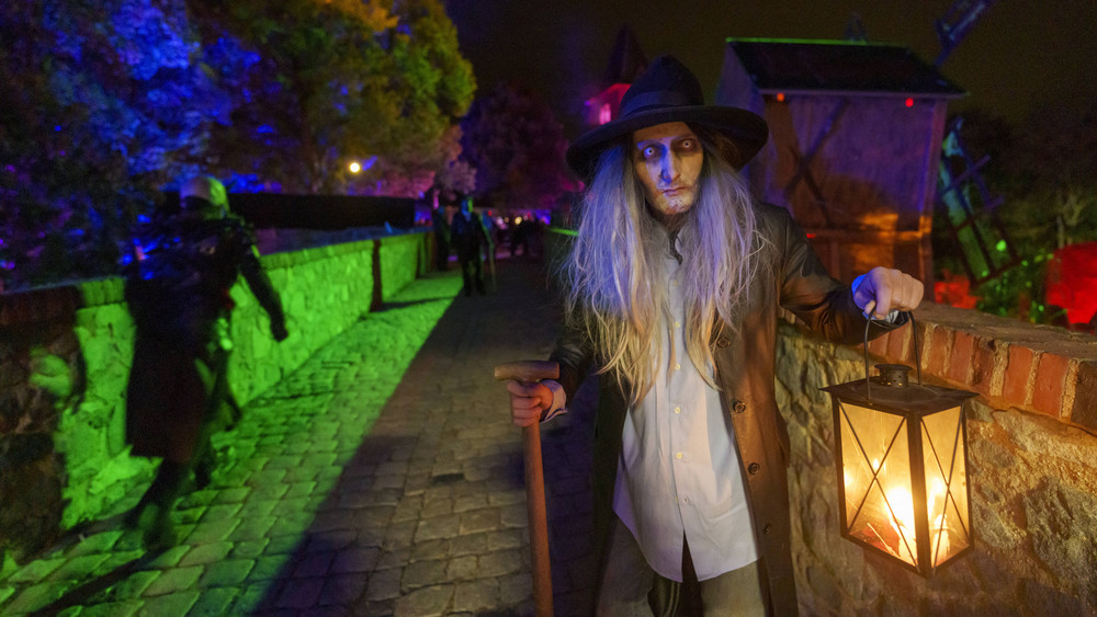Burg Frankenstein Halloween. Das traditionelle Gruselfestival findet in diesem Jahr zum letzten Mal auf der Burg statt.