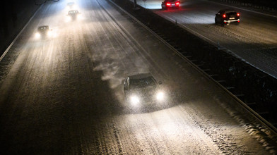 Jede Menge Schnee: Glätte zum Wochenstart in Hessen