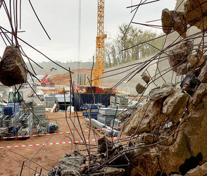 Spektakulärer Kisselhöhe-Tunneldurchbruch in Mörlenbach