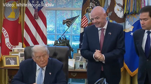 Trump stützt FIFA-Präsidenten Gianni Infantino: «Er ist fantastisch»
