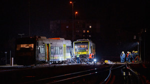 Zugkollision im Hauptbahnhof Bayreuth – acht Verletzte