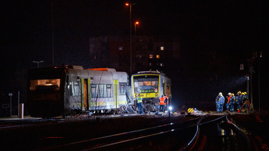 Zugkollision im Hauptbahnhof Bayreuth – acht Verletzte