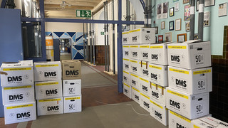 Akute Einsturzgefahr: Schul-Umzug an Gesamtschule in Frankfurt läuft