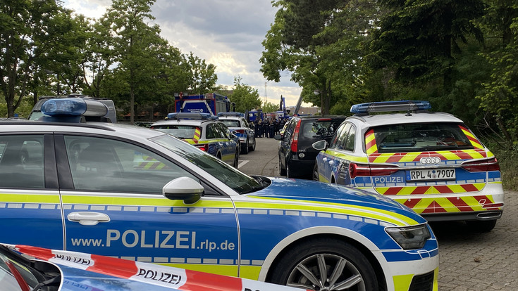 Absturz in Limburgerhof - Flieger kracht in Wohngebiet