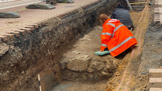 Sensationsfund im Seltersweg: Alte Festungsmauer in Gießen entdeckt