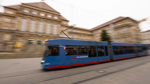 Brand in Kassel: KVG hilft mit Straßenbahn