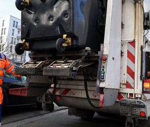 Schnee behindert Müllabfuhr im Landkreis Fulda