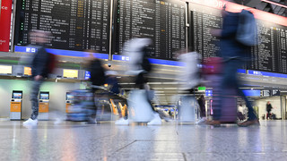 Frankfurter Flughafen: Passagierverkehr legt deutlich zu
