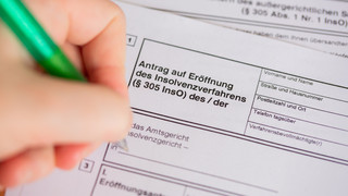 Kaum Rückgang der Privatinsolvenzen im letzten Jahr
