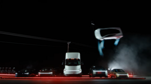 Tesla Roadster mit Raketendüsen: Flugauto soll 2028 kommen