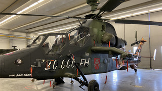 Hubschrauber-Piloten der Bundeswehr aus Fritzlar üben Nachtflüge