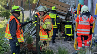 Hanau: Mann hatte Schutzengel - Balkon kracht ein und reißt ihn mit
