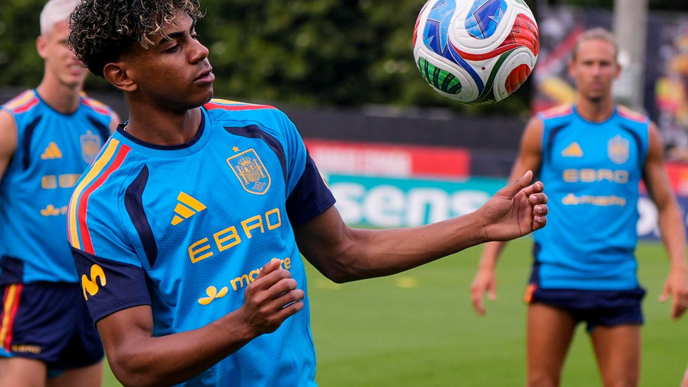Vor der Fußball-WM - Training Spanien