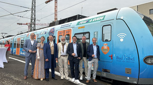 Jubiläumszug des RMV heißt "Bad Vilbel"