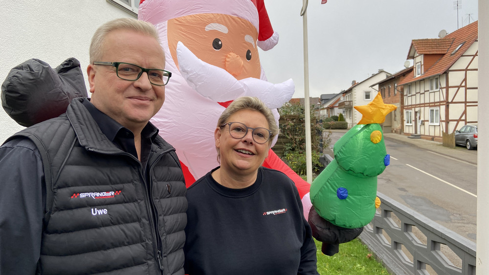 Uwe Spranger und Silke Lappöhn heiraten am Nikolaustag bei der Langen Standesamtsnacht im Kasseler Rathaus.