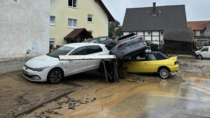 Unwetter im Kreis Kassel: Innenminister stellt Hilfen in Aussicht