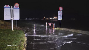 Sturmflut-Alarm im Norden Deutschlands