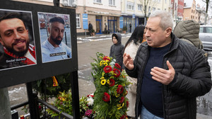 Jahrestag nach Anschlag: Stilles Gedenken an Opfer in Hanau