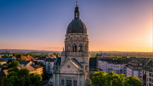 Christuskirche in Mainz verwandelt sich in ein Wohnzimmer