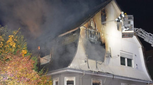 Feuer-Drama in Herborn: Verpuffung in Holzofen war Ursache