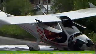 Notlandung in Mannheim: Ultraleichtflieger trifft Oberleitungsmast