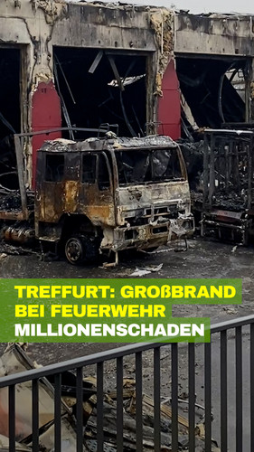 Nach Großbrand: Feuerwehr Treffurt wieder einsatzbereit