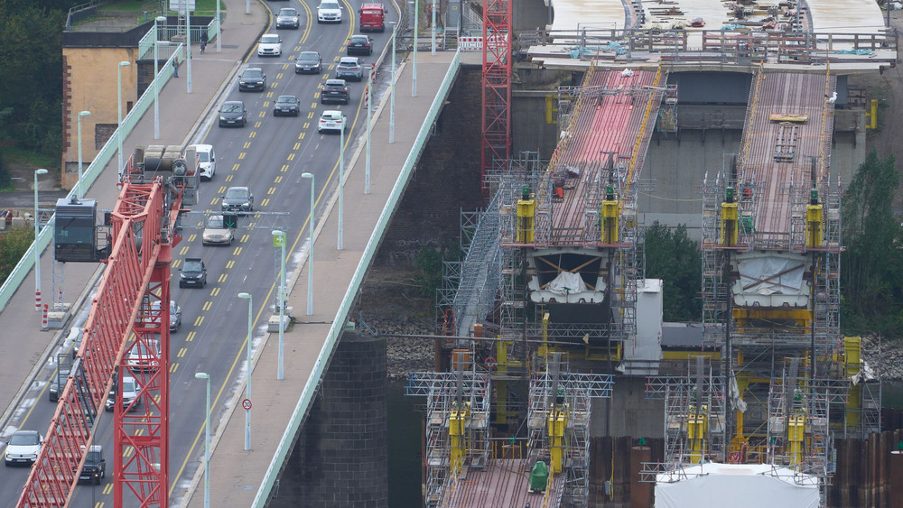 Neubau der Pfaffendorfer Brücke