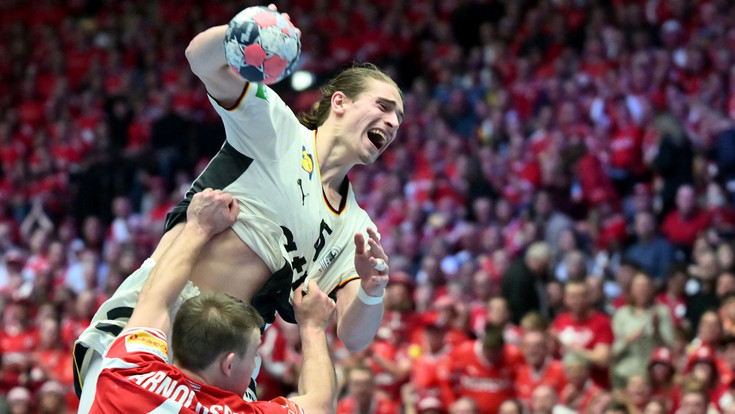 EM-Finale gegen Dänemark: Deutsche Handballer verlieren