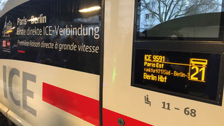 Internationale Reisen mit der Deutschen Bahn boomen
