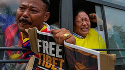 Tibet-Aktivisten vor chinesischer Botschaft in Neu-Delhi festgenommen