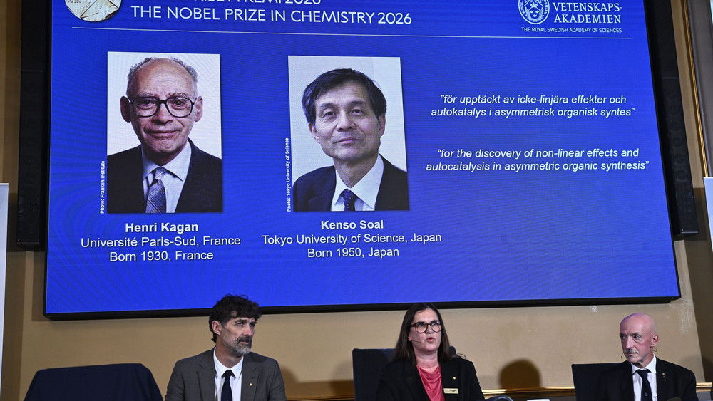 Bekanntgabe Nobelpreis für Chemie