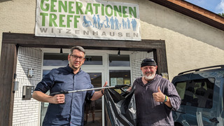 World Cleanup Day: Mit Grillzangen für eine saubere Nachbarschaft