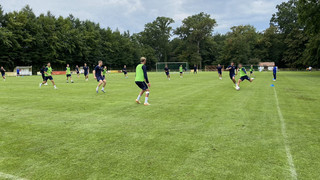 SV Darmstadt 98 im Trainingslager in Herxheim in der Pfalz