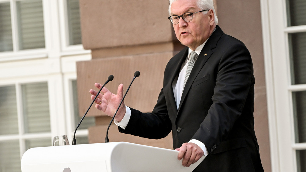 Bundespräsident Steinmeier trifft sich überraschend mit US-Präsident Biden in Washington.
