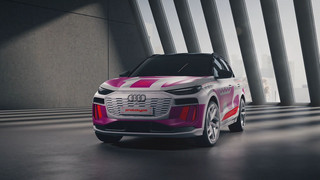 Audi Q6 e-tron Prototyp – Digitale Lichtsignaturen und Matrix LED-Scheinwerfer