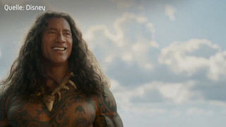 Wallende Lockenmähne - Dwayne Johnson schwärmt von seinen Haaren in «Vaiana» 