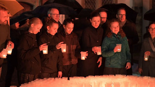Tausende Kerzen: Leipzig erinnert mit Lichtfest an friedliche Revolution