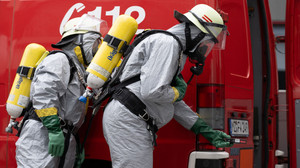Radioaktive Gefahr: Feuerwehr Mainz übt Ernstfall