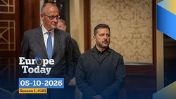 Europe Today: Russland greift Kyjiw an, Merz zu Besuch; Bolsonaro gewinnt erste Runde in Brasilien