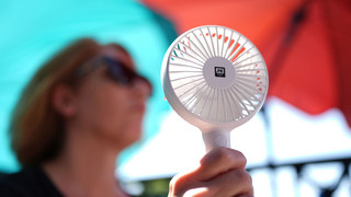 Hitzewelle steigert Nachfrage nach Ventilatoren und Eis