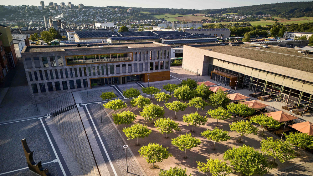 Der Campus der Hochschule Fulda. 