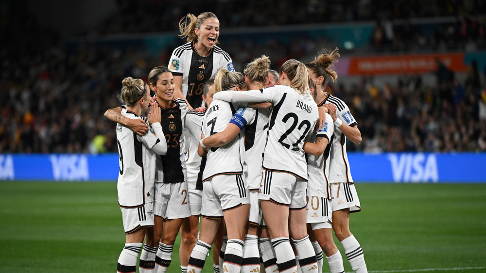 Hatten viel Grund zum Jubeln: die deutsche Frauen-Nationalmannschaft ist perfekt in die WM gestartet.