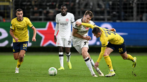 Eintracht gibt Sieg gegen Saint Gilloise aus der Hand